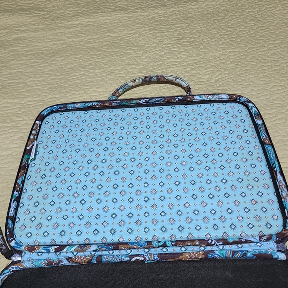 Vera Bradley laptop portfolio carrying case - Picture 6 of 12